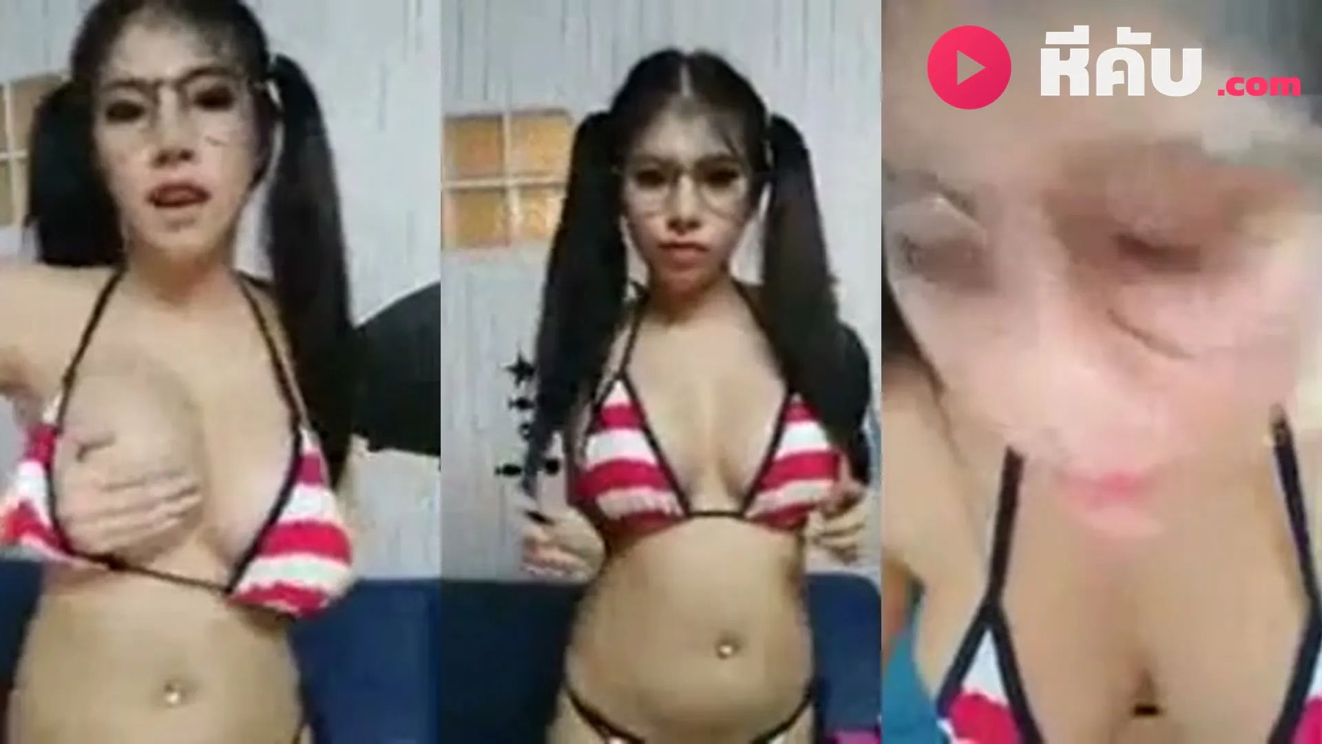 คลิปหลุด น้องยานิสา นมใหญ่ 400CC สุดเซ็กซี่ ไลฟ์สดขึ้นขย่มควยแฟน โชว์ลีลาเด็ดน่าเย็ด กระเด้าอย่างมันส์จนน้ำแตก